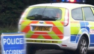 Nantwich police car ploughed into tree during supermarket burglary call out