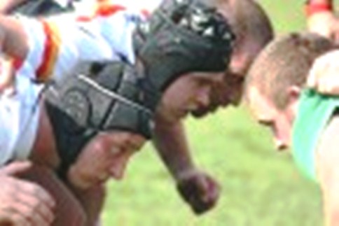 Crewe & Nantwich RUFC scrum - under 16s win Cheshire Shield, beat Walsall