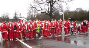 £14,000 raised for St Luke’s Hospice at Oulton Park Santa Dash