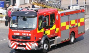 Fire crews spend 24 hours tackling barn blaze near Nantwich