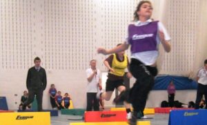 Nantwich pupils compete in South Cheshire indoor athletics finals