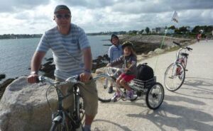 Nantwich dad’s London to Paris ride for Railway Children charity