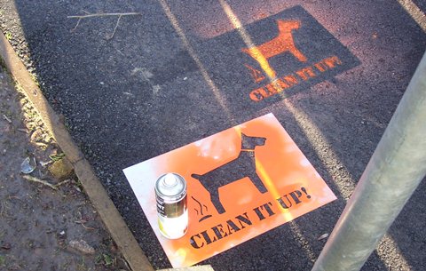 clean it up dog fouling