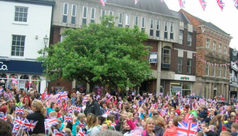 Nantwich jubilee beacon celebrations