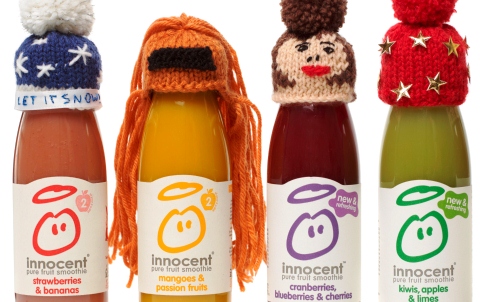 Age UK Cheshire teams up with Innocent for Big Knit 2012