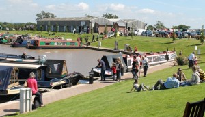 Rural business marketing event at Aqueduct Marina near Nantwich