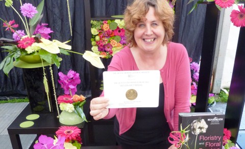 fiona davies floristry stand, RHS Show Tatton 2012