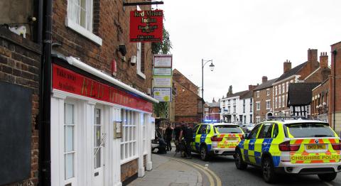 armed police, welsh row incident