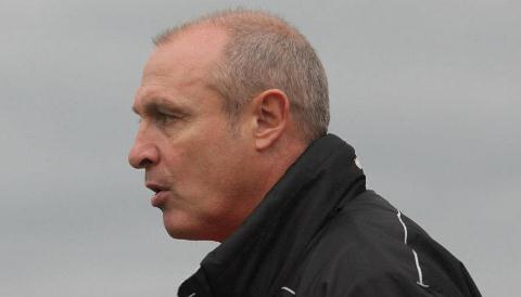 Nantwich Town manager Jimmy Quinn (pic by Simon J Newbury)