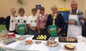 Leighton Hospital teams raise £3,700 for Macmillan Cancer