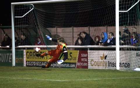 Nantwich Town v AFC Fylde, FA Trophy Oct 2012