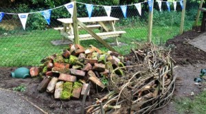 Stapeley Grange education centre, outdoor area