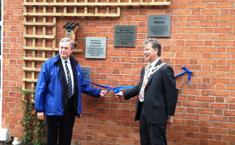 Stapeley Grange education centre opening ceremony