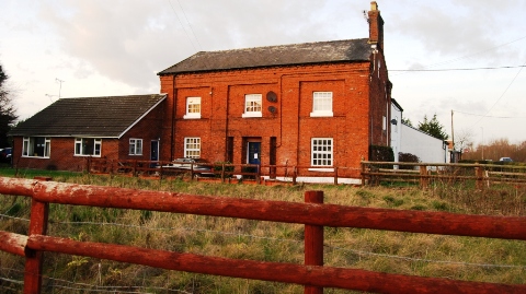 The Silvester farmhouse in Shavington