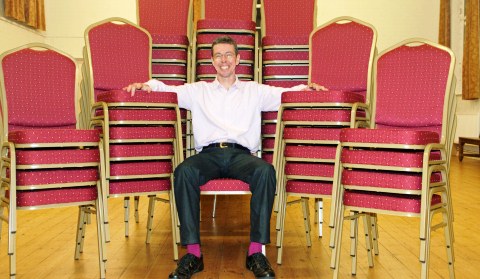 Martin Wallis and Wrenbury Village Hall chairs