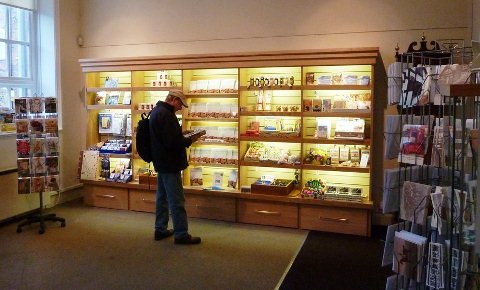 New shop fittings at Nantwich Museum