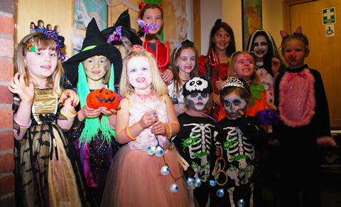 Sound and District Primary's Halloween disco