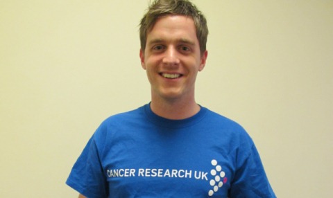 Nantwich Cancer Research fundraiser Neil Olsson