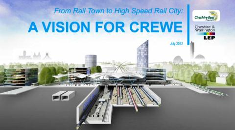 HS2 Hub station plan for Crewe