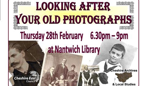 Local history Facebook page, Nantwich Library