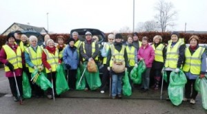 Nantwich Litter Group, January 2013 pick