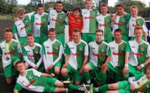 Nantwich Town Under 15s scoop league and cup double