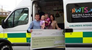 Swine flu girl’s family hosts Nantwich fundraiser for life-saving service