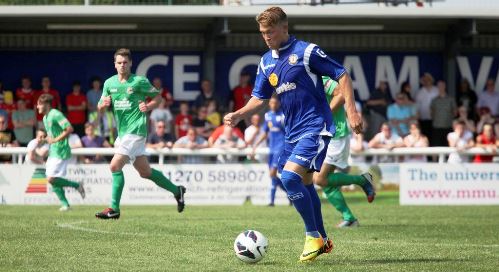 Nantwich Town v Crewe Alex 1 (pic by Simon J Newbury)