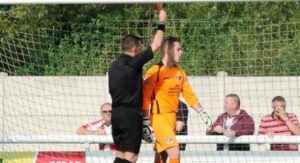 Nantwich Town keeper sees red in 2-0 defeat by Witton Albion