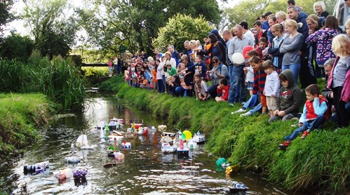 Childrens Model Boat Race Wistaston