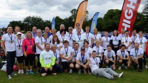 Workers raise cancer cash at North West Triathlon in Nantwich