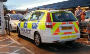 Cheshire Police probe officers who parked in mum and toddler bay