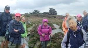 Crewe & Nantwich Ramblers Club members visit Church Stretton