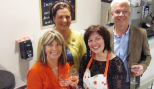 Swirly Whirlys Nantwich celebrates a year of hospice fund-raising