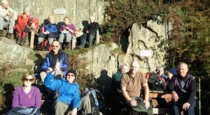 Crewe & Nantwich Ramblers enjoy Llangollen visit