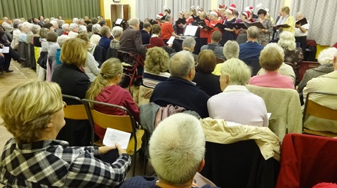 Wistaston Christmas concert in 2013