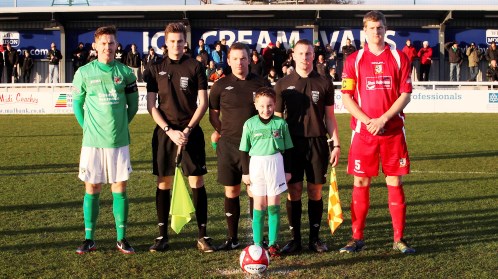 Nantwich Town 4-1 Stafford Rangers. 26.12.13. Evostik Northern Premier League. © Simon J. Newbury Photography