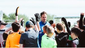 Nantwich Town partner Asmir Begovic in new goalkeeper academy