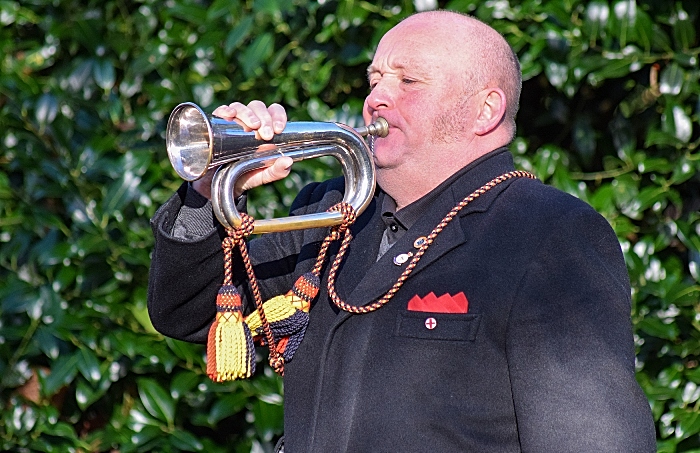 Bugler plays the Last Post (1)