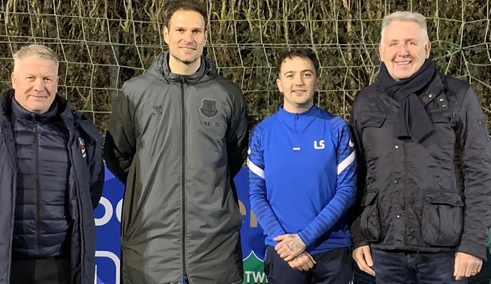 Asmir Begovic goalkeeper academy Nantwich Town (1)