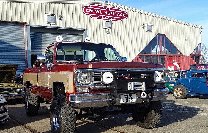 GMC truck outside the Centre’s Exhibition Hall