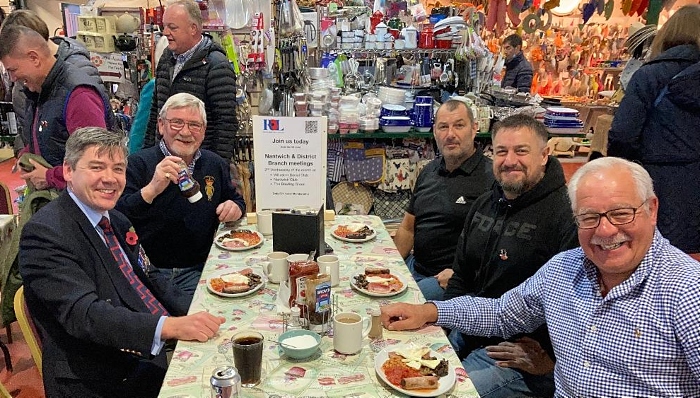 Nantwich & District Branch of the Royal British Legion - Veterans Breakfast Club