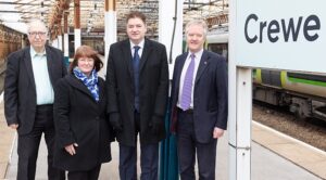 Four CEC party leaders unite in Crewe Great British Railways bid