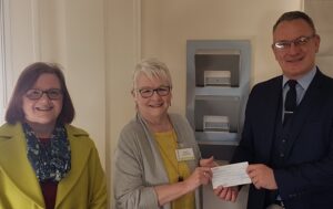 Rotary donation helps Nantwich-based bereavement service