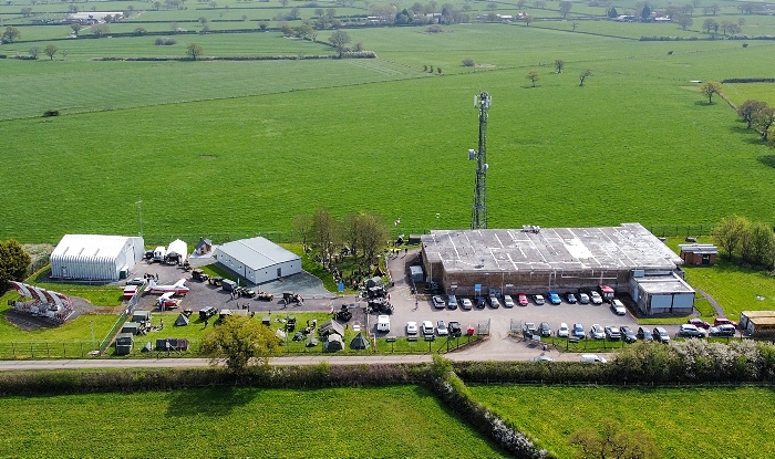 Aerial view of the Cold War Living History event (2) (1)