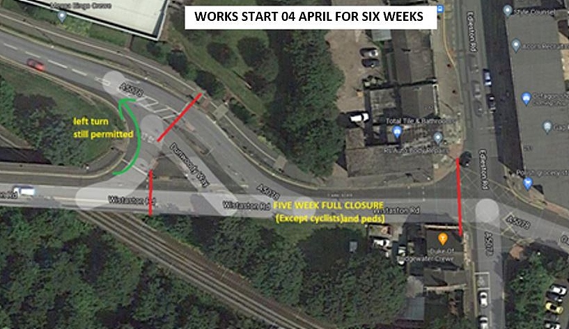 Dunwoody way map - closure (1)