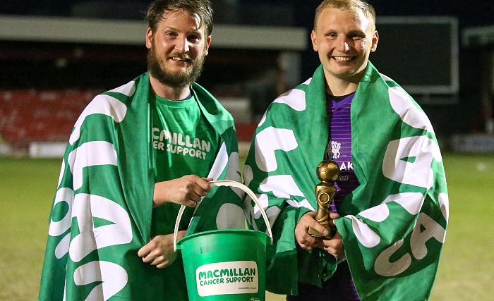 Event organisers and brothers Warren & Ashley Scoffin after the celebrations at full-time (1)