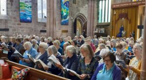 Singers flock to St Mary’s Church to support Ukraine