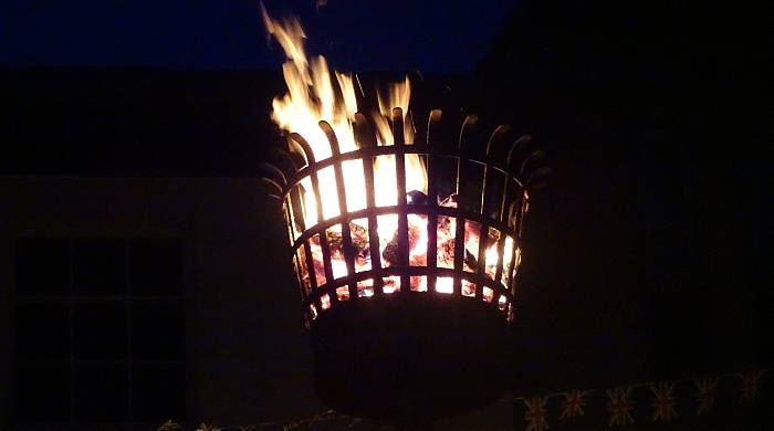 Nantwich beacon in town square