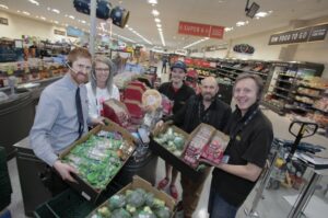 Aldi Nantwich store donates food to homeless charity